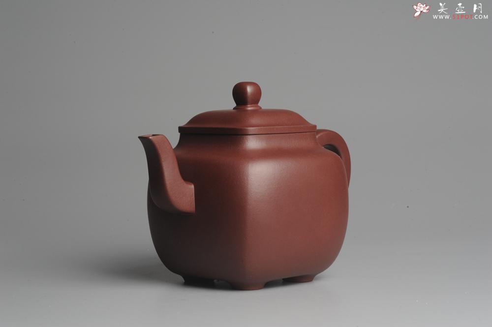 紫砂壶图片：实力派张海艳全手工鸣远四方 气势磅礴 用心之作 - 美壶网