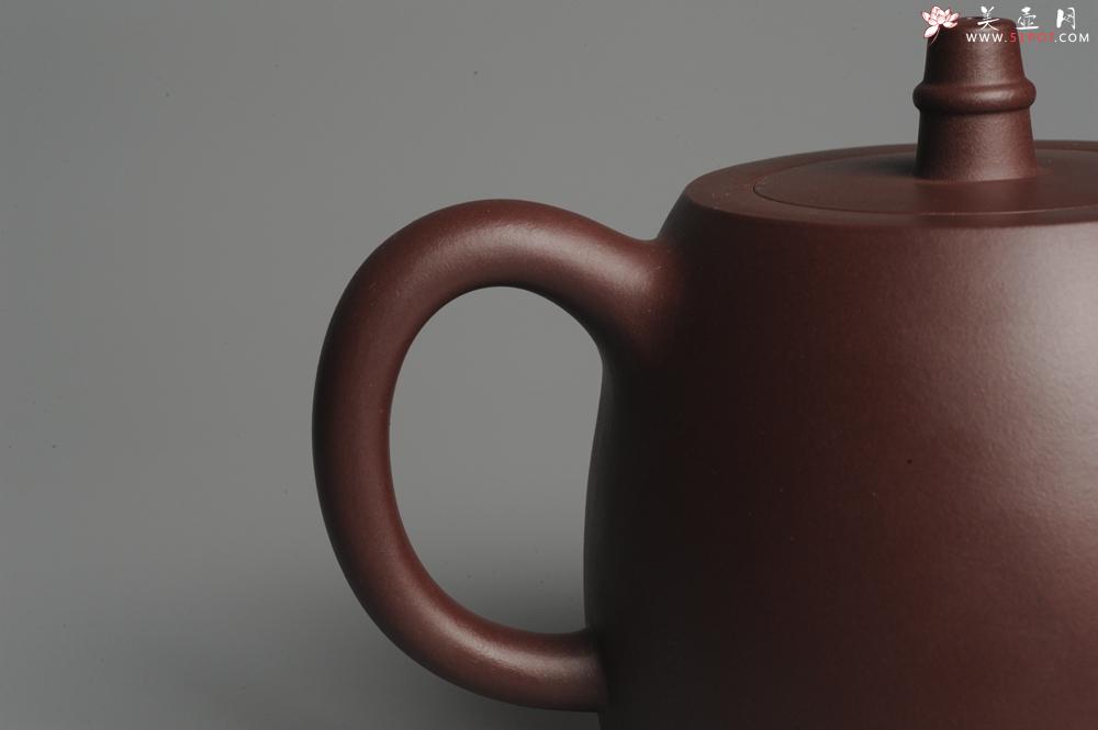 紫砂壶图片：美壶特惠 精工汉铎壶 明针优秀 嵌盖难度大 - 美壶网