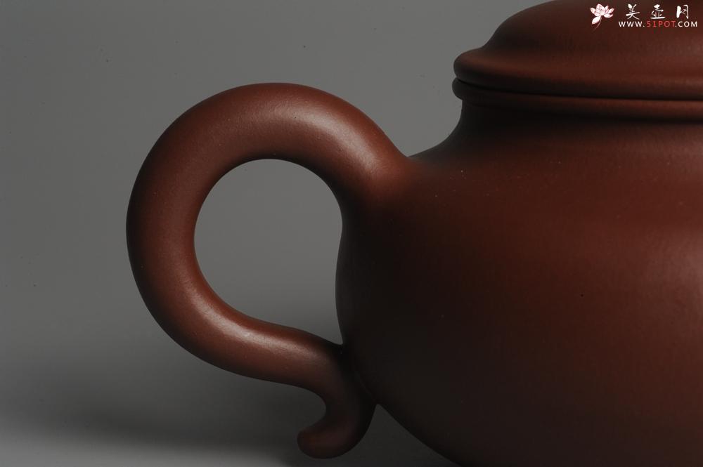 紫砂壶图片：实力派杨老师 难度灰常大 全手工大品大亨仿古 本色清水泥 稳重大气  适合收藏 - 美壶网