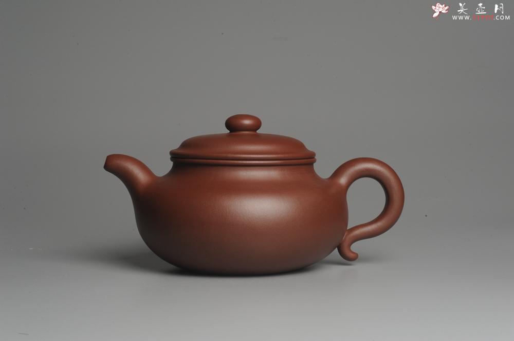 紫砂壶图片：实力派杨老师 难度灰常大 全手工大品大亨仿古 本色清水泥 稳重大气  适合收藏 - 美壶网