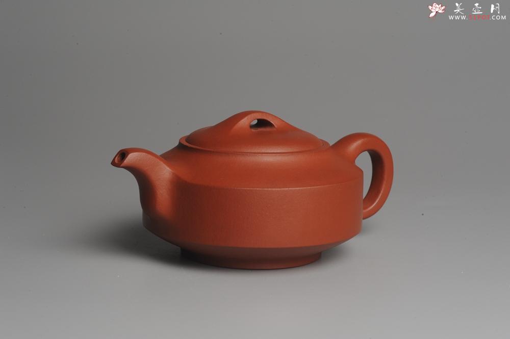 紫砂壶图片:美壶特惠 老清水泥精致汉君壶 茶人醉爱 - 美壶网