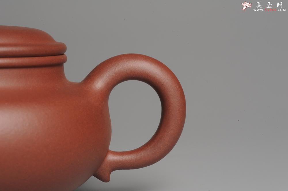 紫砂壶图片：油润底曹青 一捺底精品全手工大亨仿古 深得老味 请君细品 - 美壶网