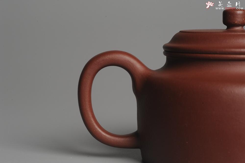 紫砂壶图片：美壶特惠 优质红拼泥经典大亨德中 茶人醉爱 - 美壶网