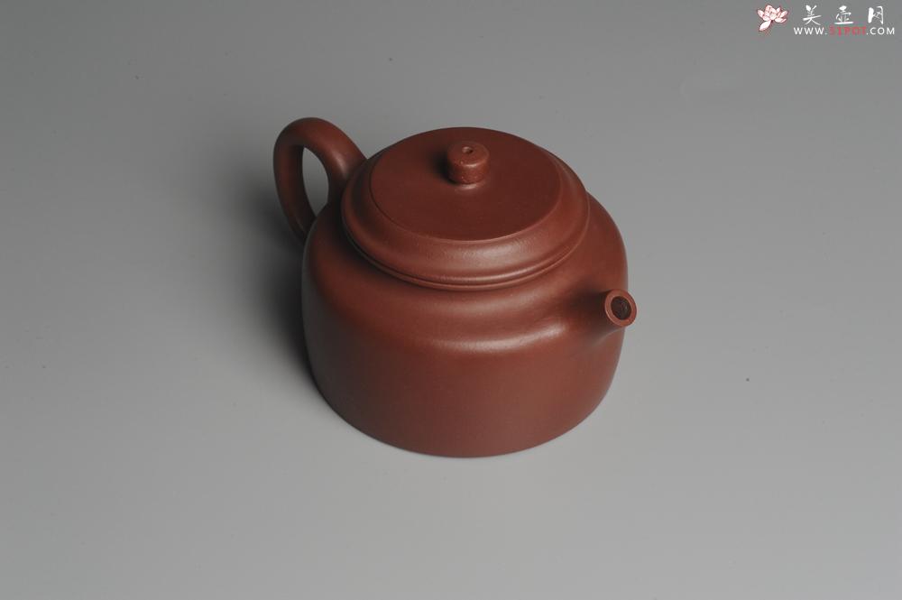 紫砂壶图片：美壶特惠 优质红拼泥经典大亨德中 茶人醉爱 - 美壶网