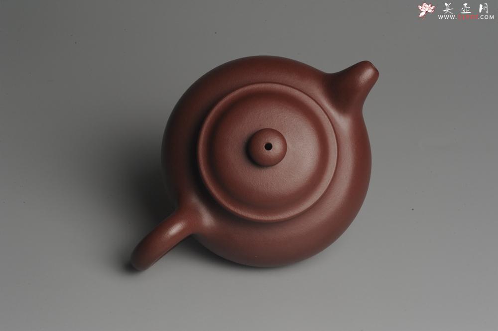 紫砂壶图片：实力派杨老师全手工紫茄泥小品大亨掇只 深得其味 泥料灰常油润 - 美壶网