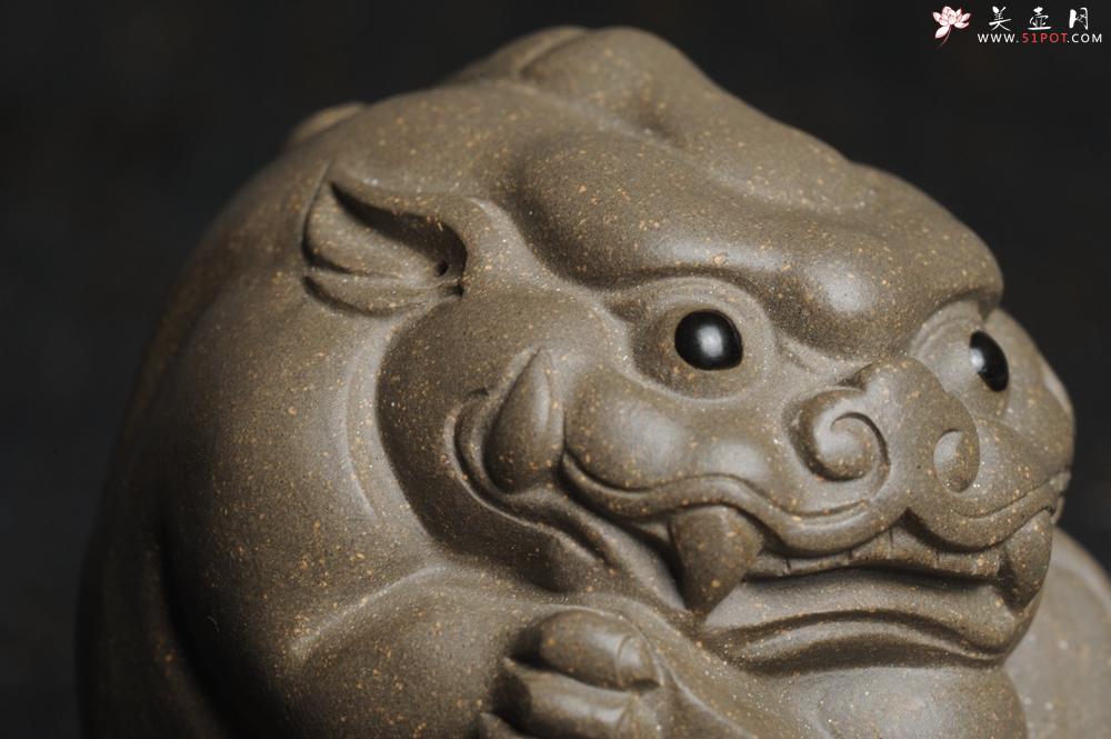 紫砂壶图片：美宠特惠 回馈壶友 精致聚财金蟾茶宠 茶盘尤物高7.5cm宽6.5cm左右 - 美壶网