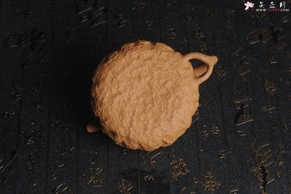紫砂壶图片：美壶特惠 进步明显优质黄金段全手工供春壶 异型盖 难度大 肌理丰富 - 美壶网