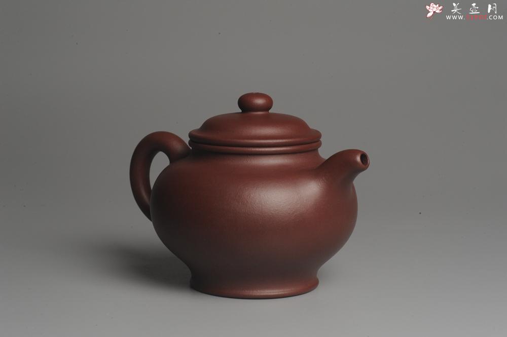 紫砂壶图片：实力派杨老师全手工紫茄泥小品大亨掇只 深得其味 泥料灰常油润 - 美壶网