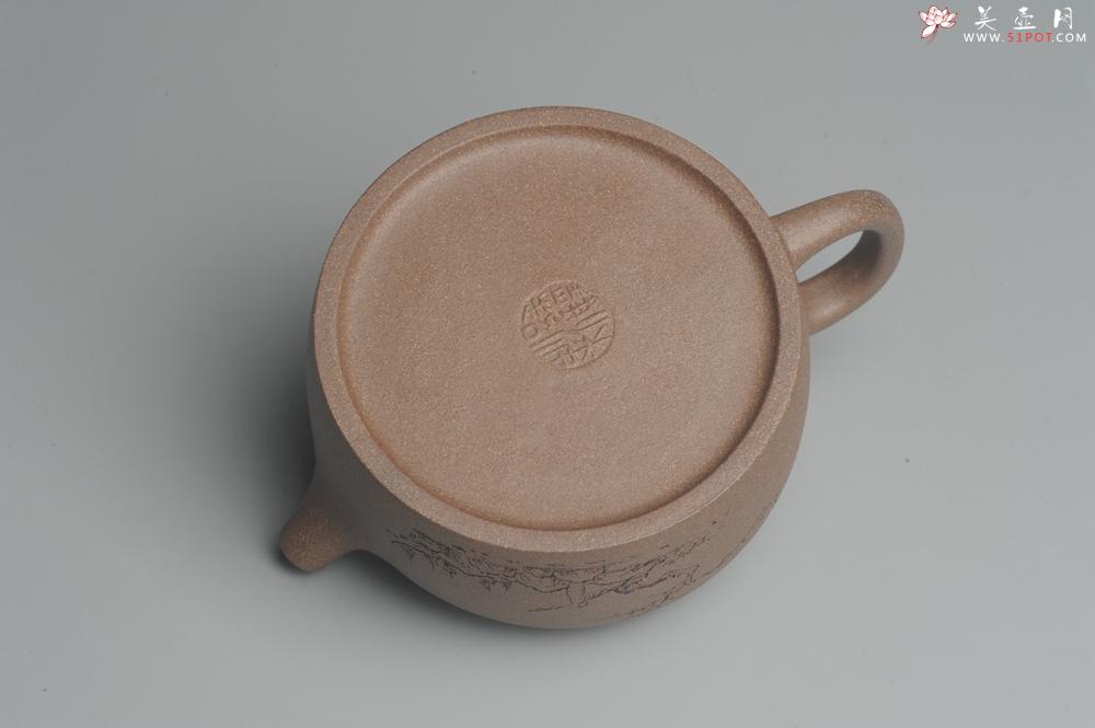 紫砂壶图片：美壶特惠 老段泥精致德中 一片冰心在玉壶 - 美壶网