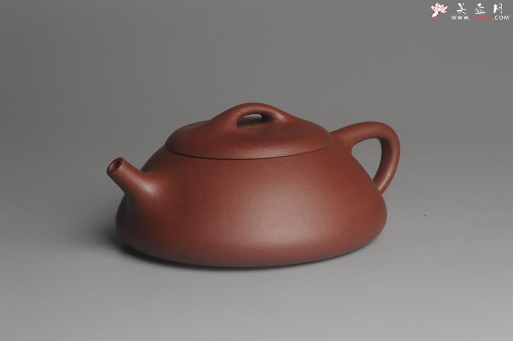 紫砂壶图片：美壶特惠 原矿红拼泥精致做工纳瓢 石瓢  养后特油润 茶人醉爱 - 美壶网