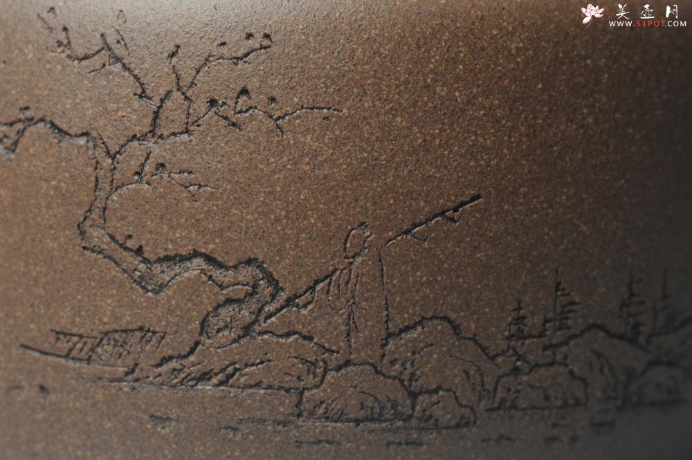 紫砂壶图片：美壶特惠 老段泥精致德中 一片冰心在玉壶 - 美壶网