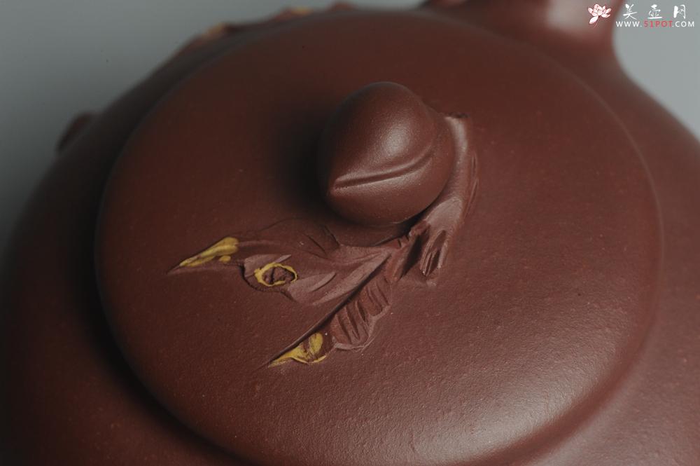 紫砂壶图片:美壶福利特惠 精致做工 寿桃壶 茶人醉爱 - 美壶网