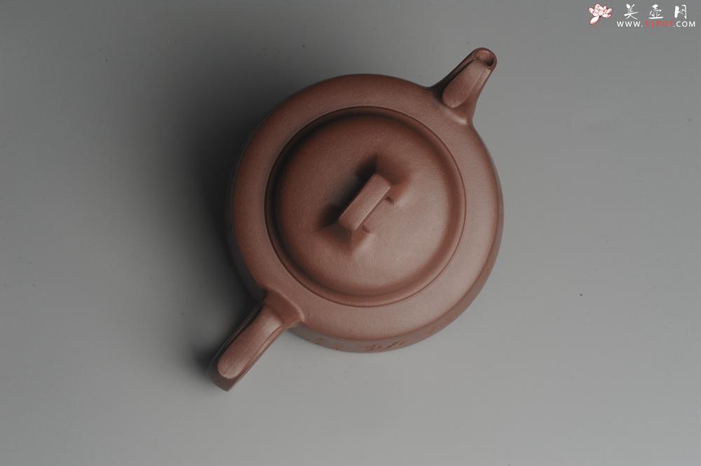 紫砂壶图片：美壶特惠 一厂拼紫泥 精致凤鸣壶 雅刻梅花 暗香浮动 造型别致 - 美壶网