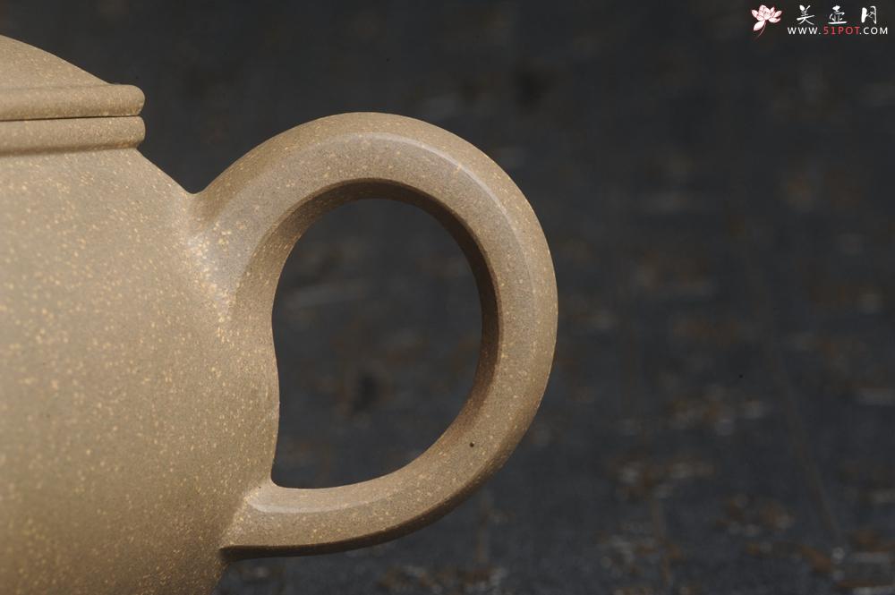 紫砂壶图片：优质青段 饱满大气全手工六方宫灯 - 美壶网