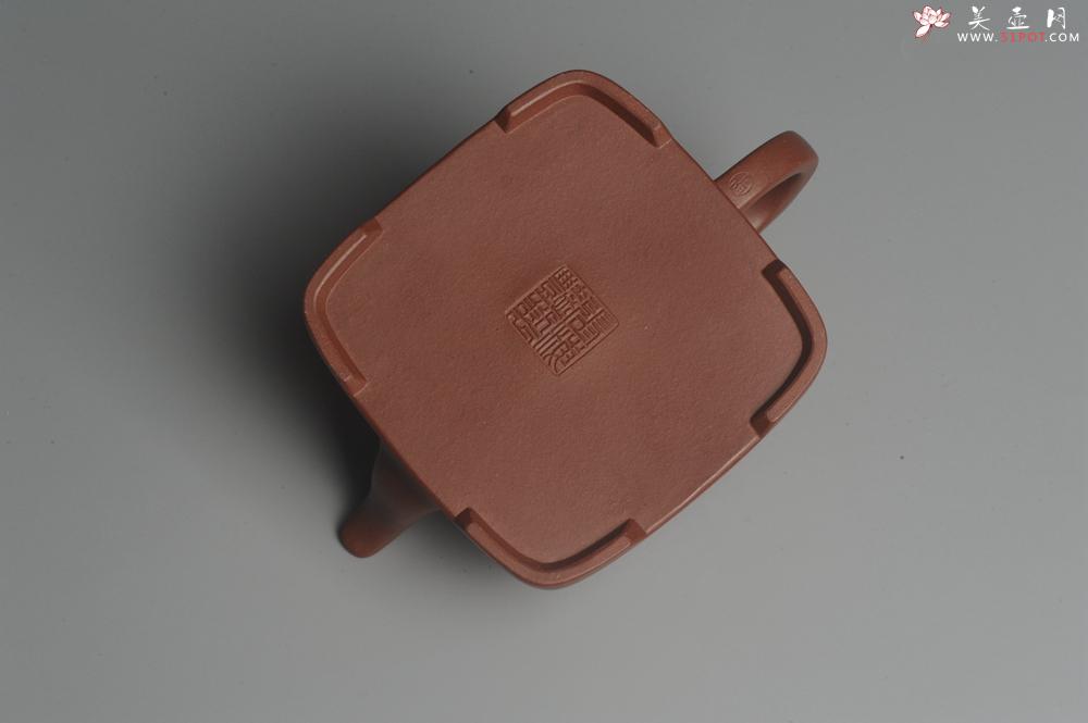 紫砂壶图片：实力派张海艳全手工弧菱壶 灰常漂亮 - 美壶网