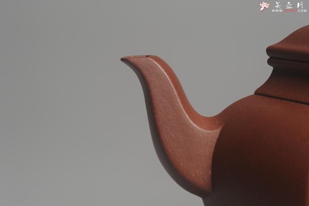 紫砂壶图片：实力派张海艳全手工小品笑樱壶 做工灰常精致 线面挺括 - 美壶网