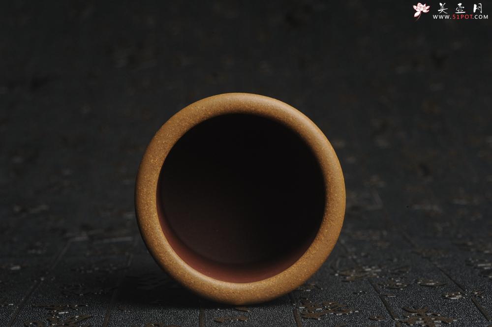 紫砂壶图片：美杯特惠 精品好泥好工好刻雅致厚实品茗杯 缸杯 莲蓬禅心杯 - 美壶网