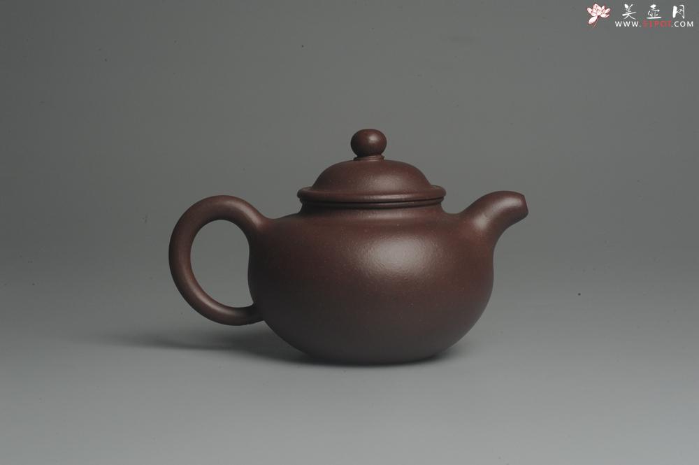 紫砂壶图片：美壶特惠 经典寿珍掇只 泥料超好 - 美壶网