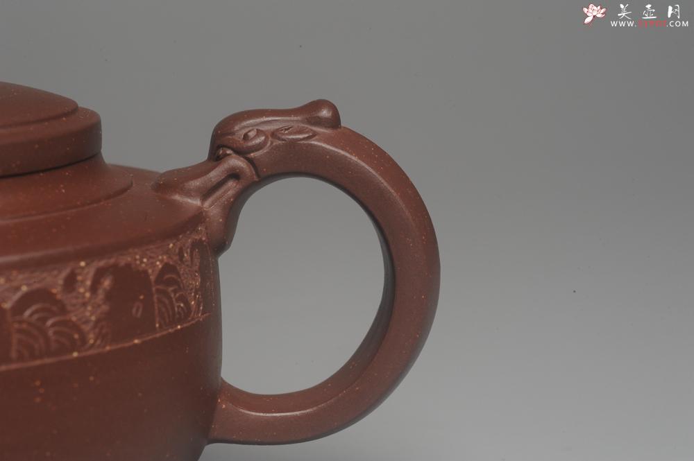 紫砂壶图片：美壶特惠 精工祥瑞壶 出水如柱 - 美壶网