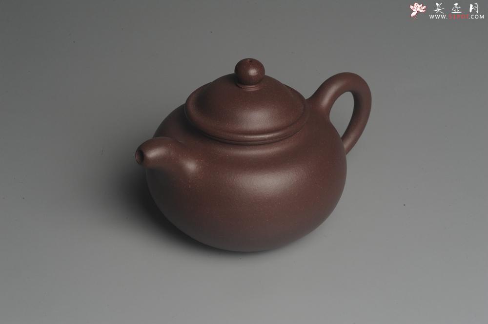 紫砂壶图片：美壶特惠 经典寿珍掇只 泥料超好 - 美壶网
