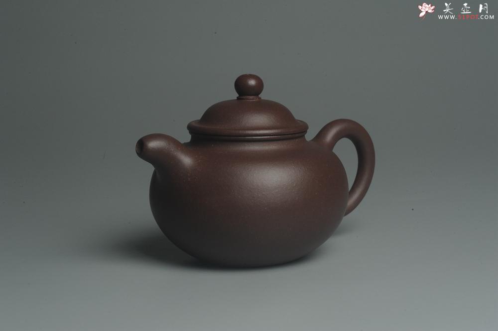 紫砂壶图片：美壶特惠 经典寿珍掇只 泥料超好 - 美壶网