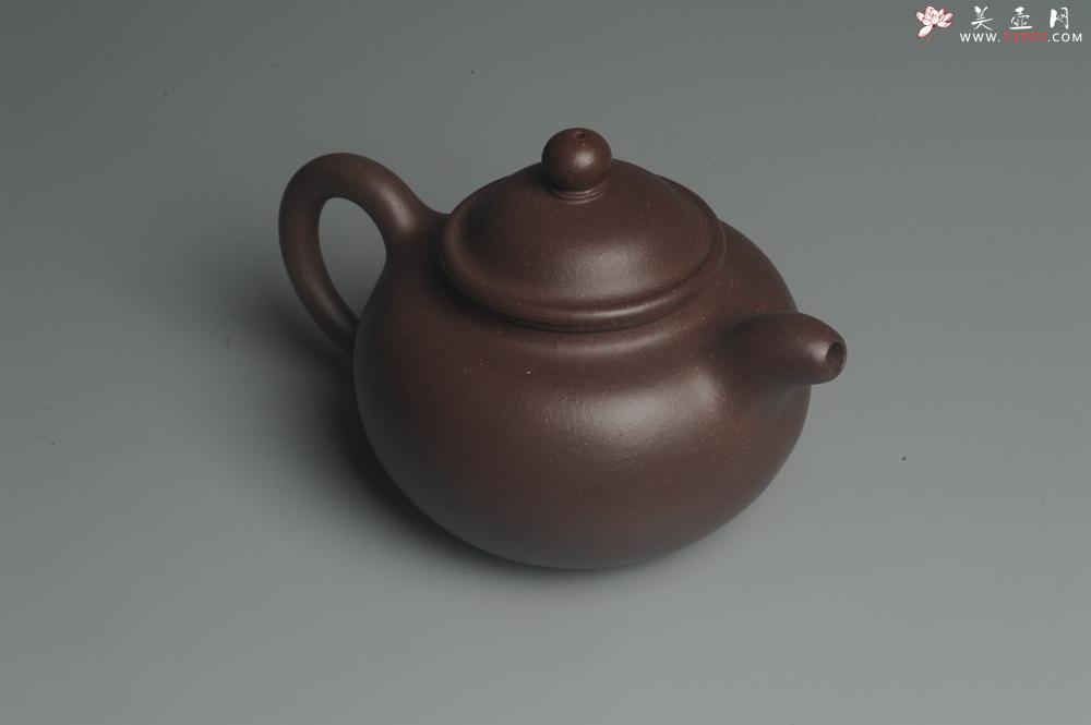 紫砂壶图片：美壶特惠 经典寿珍掇只 泥料超好 - 美壶网