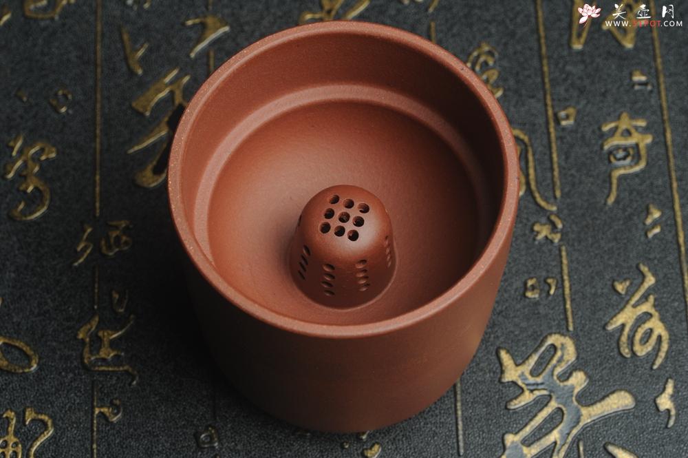 紫砂壶图片：美杯特惠 便携式办公旅行杯 泥料和做工超好 高8.5cm直径6.5cm - 美壶网