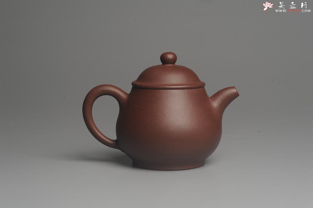紫砂壶图片：美壶特惠 全手工优质老拼紫泥刹凹成型单片拍打潘壶 - 美壶网