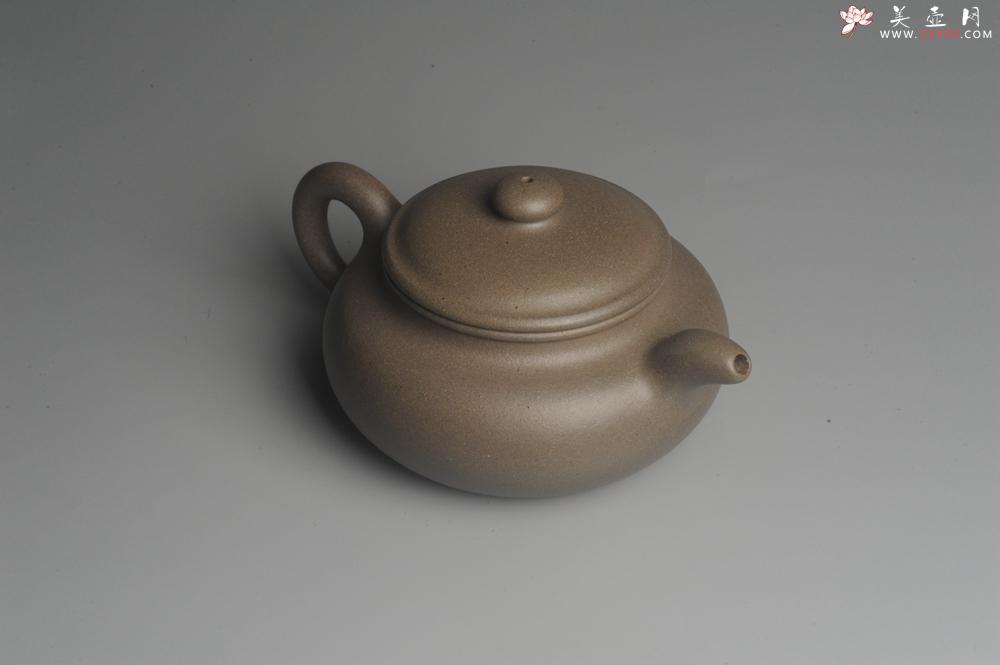 紫砂壶图片：邵大亨传人邵春良实力代表作 气韵十足 全手老青段大亨仿古 矿物质丰富 - 美壶网