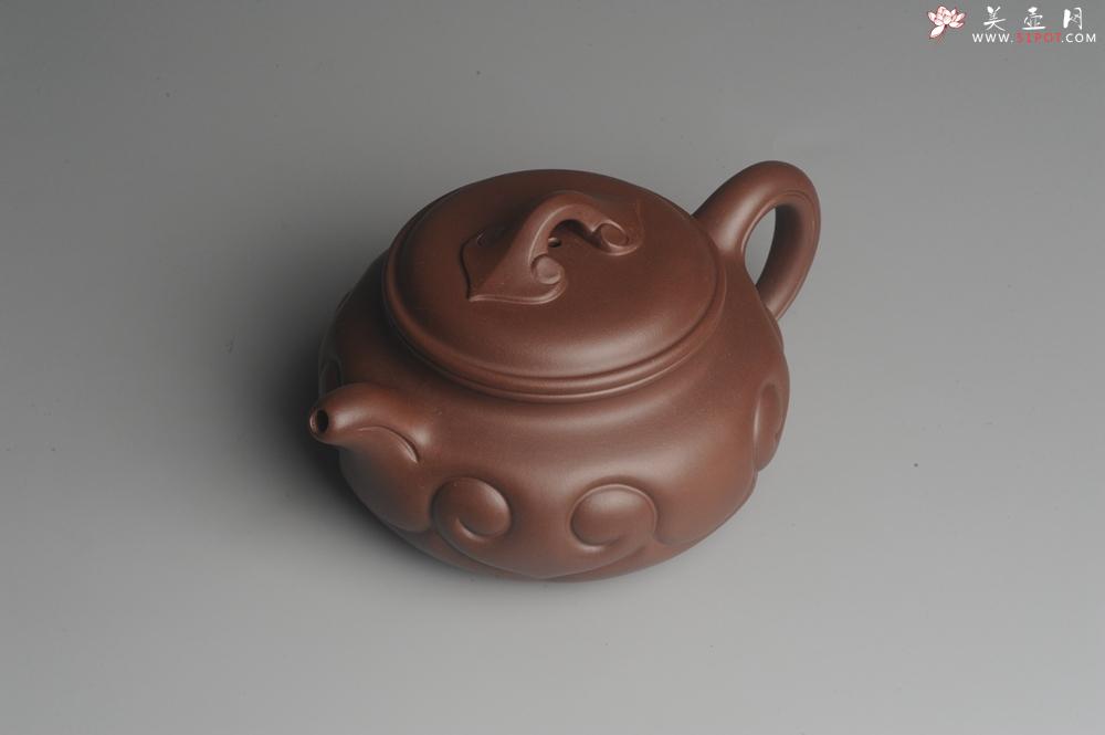 紫砂壶图片：美壶特惠 优质紫泥 精工仿古如意 茶人醉爱 - 美壶网