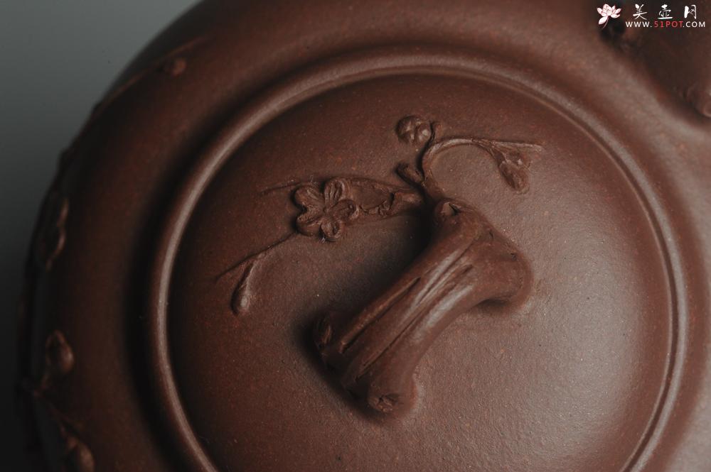 紫砂壶图片：紫砂届公认实力派全手工寒香 耐品 收藏佳品 - 美壶网