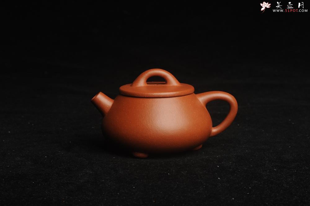 紫砂壶图片：美壶特惠 精工红降坡炮嘴小石瓢 小壶超难做 杀茶利器 - 美壶网