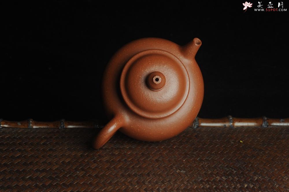 紫砂壶图片：美壶特惠 潜力股殷老师全手工特好降坡泥秋水壶 茶人醉爱 - 美壶网