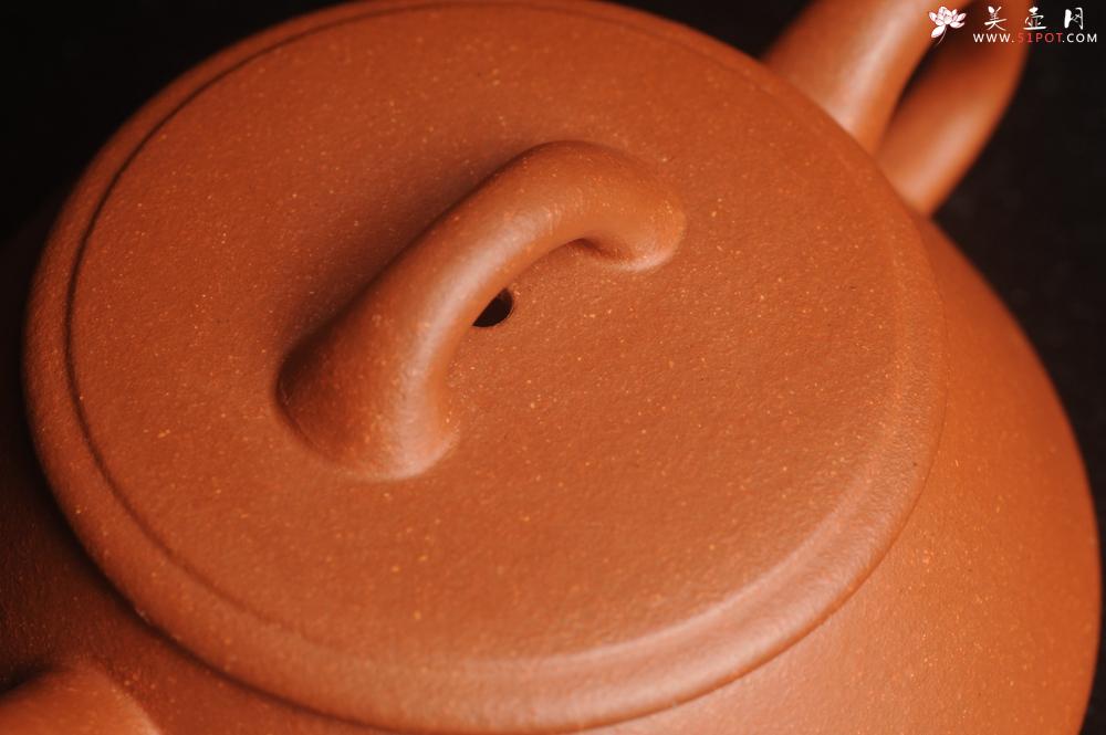紫砂壶图片：美壶特惠 精工红降坡平盖小石瓢 小壶超难做 杀茶利器 - 美壶网