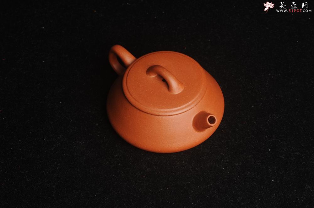 紫砂壶图片：美壶特惠 精工红降坡平盖小石瓢 小壶超难做 杀茶利器 - 美壶网