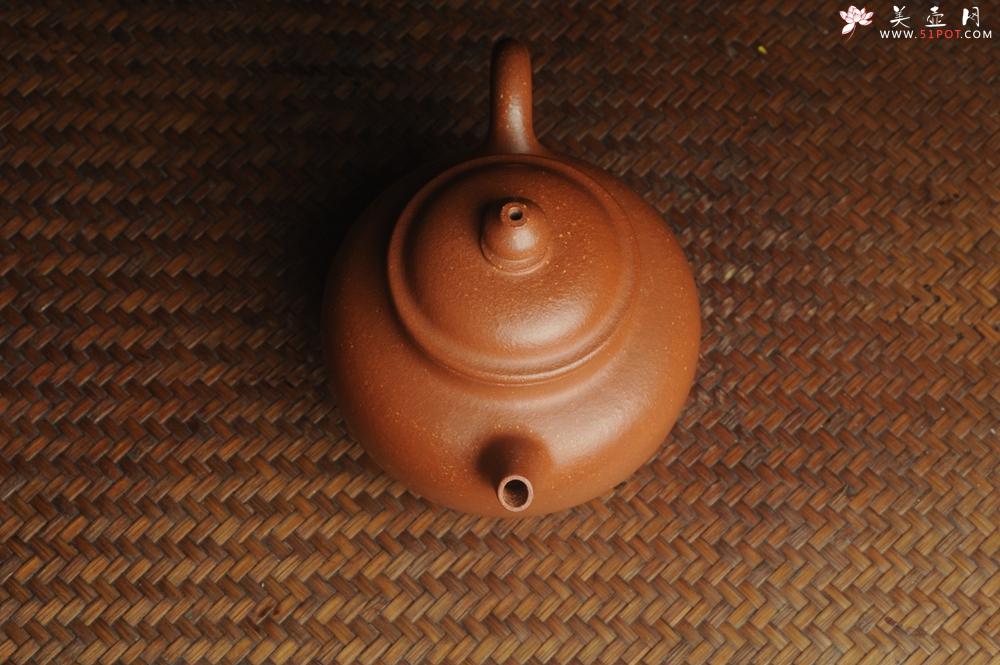 紫砂壶图片：美壶特惠 潜力股殷老师全手工特好降坡泥秋水壶 茶人醉爱 - 美壶网