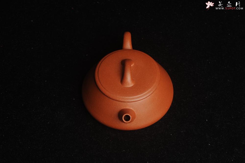 紫砂壶图片：美壶特惠 精工红降坡平盖小石瓢 小壶超难做 杀茶利器 - 美壶网
