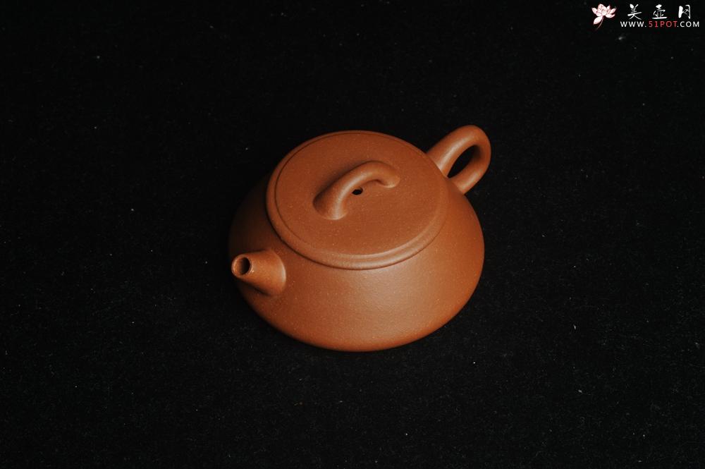紫砂壶图片：美壶特惠 精工红降坡平盖小石瓢 小壶超难做 杀茶利器 - 美壶网