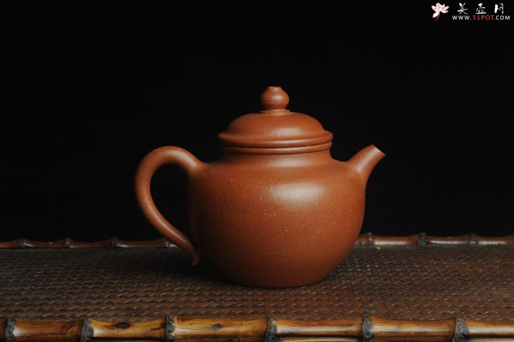 紫砂壶图片：美壶特惠 潜力股殷老师全手工特好降坡泥秋水壶 茶人醉爱 - 美壶网