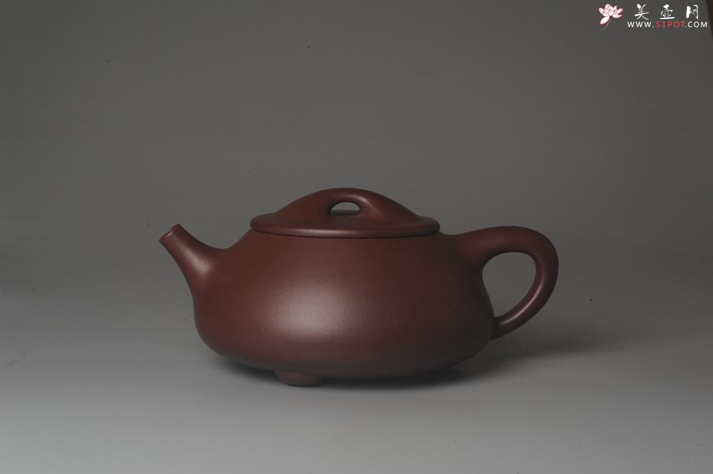 紫砂壶图片：美壶特惠实力派艺人特精工紫泥超大满瓢 难度特别大 足足做了一个星期成型难实用杠杠的特适用夏天牛饮 - 美壶网
