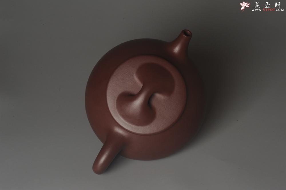 紫砂壶图片：美壶特惠实力派艺人特精工紫泥超大满瓢 难度特别大 足足做了一个星期成型难实用杠杠的特适用夏天牛饮 - 美壶网