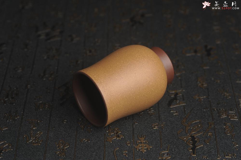 紫砂壶图片：美杯国庆特惠 精品好泥好工雅致特厚实筒杯主人杯 茶人醉爱 - 美壶网