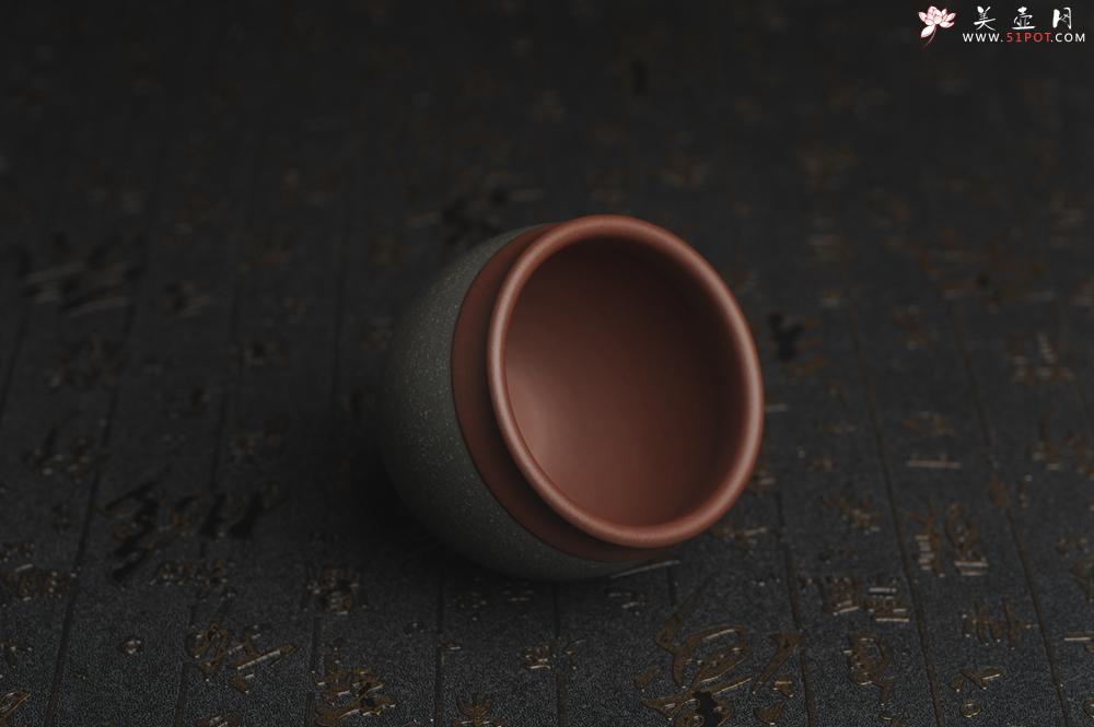 紫砂壶图片：美杯国庆特惠 精品好泥好工雅致特厚实缸杯主人杯 茶人醉爱 - 美壶网