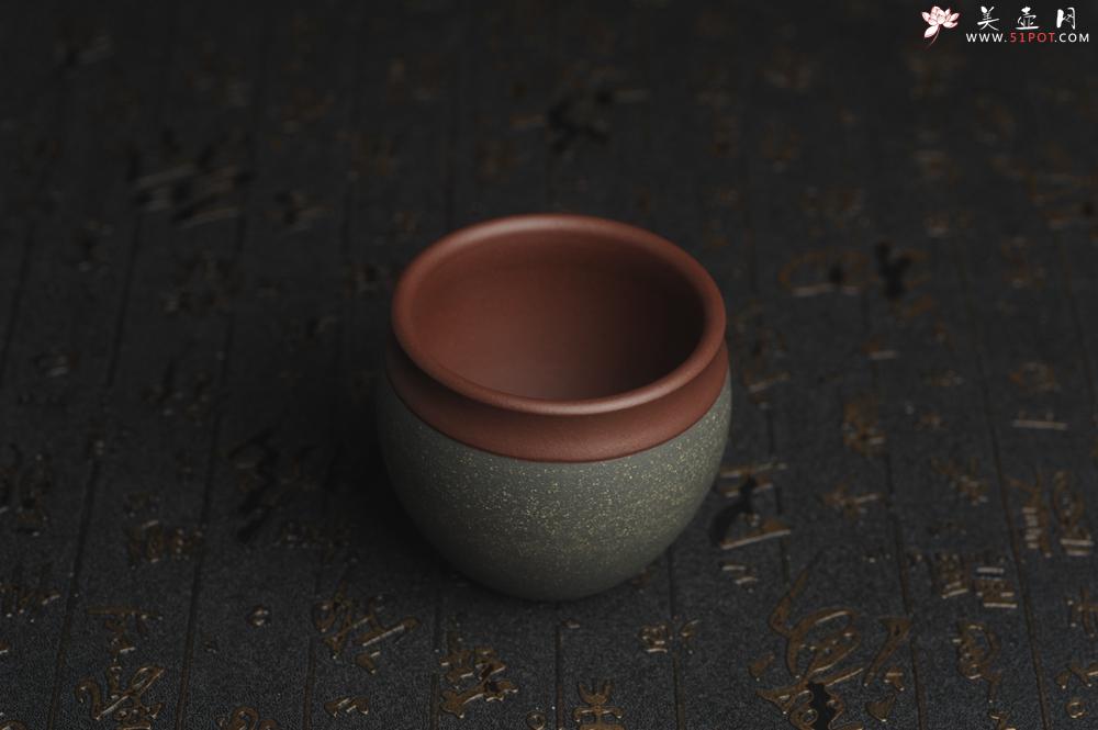 紫砂壶图片：美杯国庆特惠 精品好泥好工雅致特厚实缸杯主人杯 茶人醉爱 - 美壶网