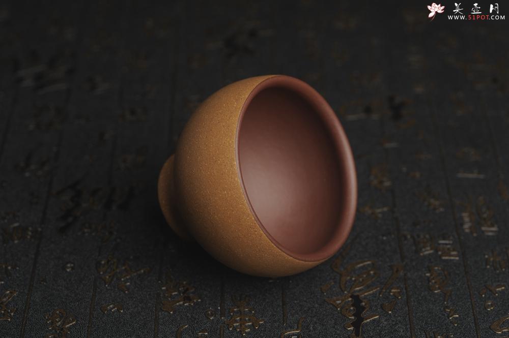 紫砂壶图片：美杯国庆特惠 精品好泥好工雅致特厚实主人杯 茶人醉爱 - 美壶网