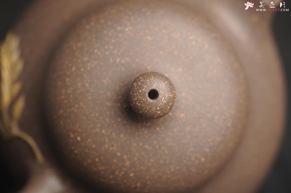 紫砂壶图片：美壶特惠 精致青灰段泥乳穗壶 茶人醉爱 - 美壶网