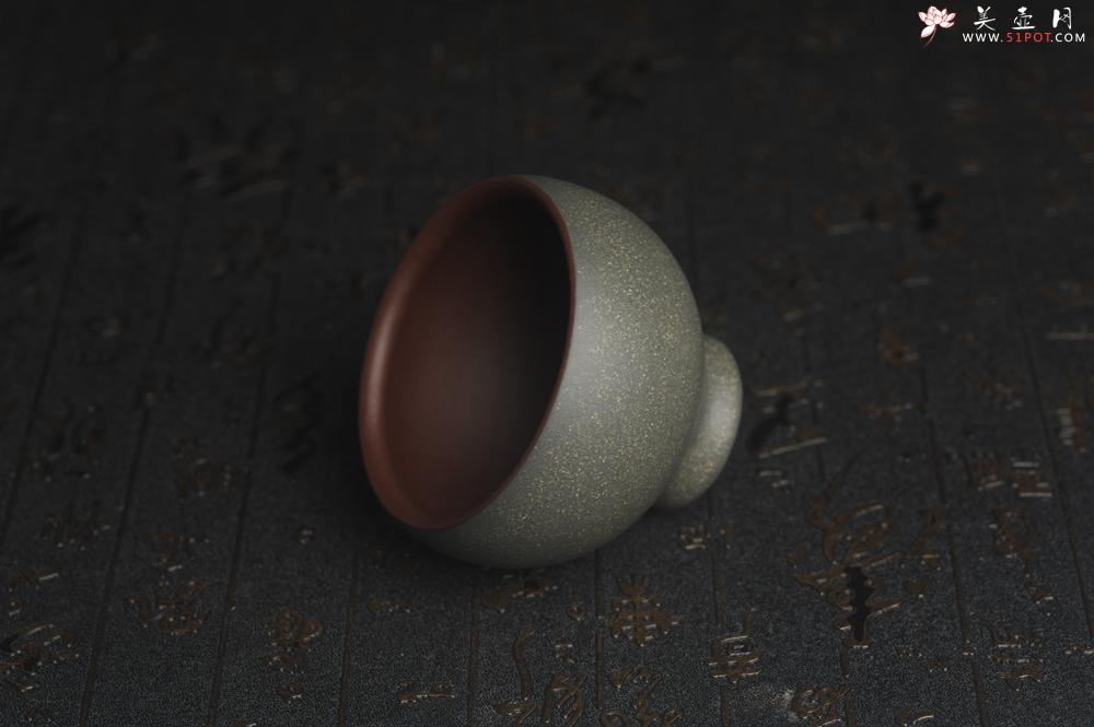 紫砂壶图片：美杯特惠 精品好泥好工特厚实主人杯 - 美壶网