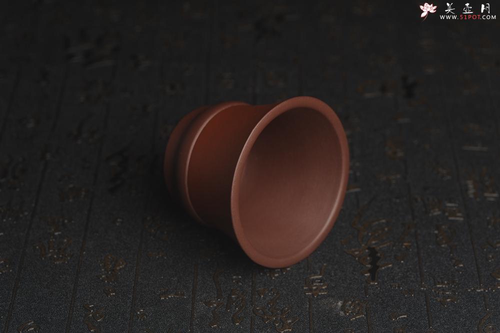 紫砂壶图片：美杯特惠 好泥好工雅致特厚实主人杯 - 美壶网