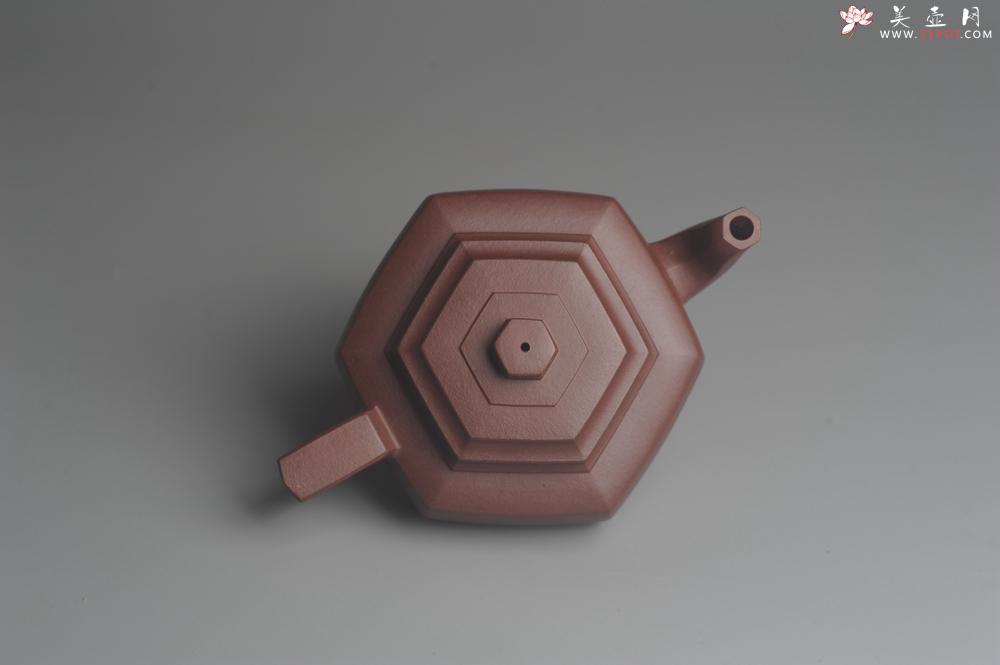 紫砂壶图片：美壶特惠 精致全手工六方雪华 泥料超好 矿物质丰富 - 美壶网