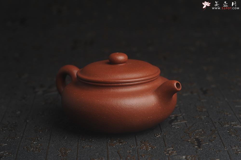 紫砂壶图片：美壶特惠  精致特好降坡泥扁仿古 茶人醉爱 - 美壶网